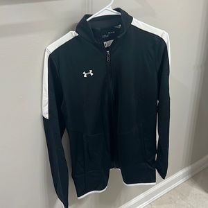 Under Armour Black and White zip up
